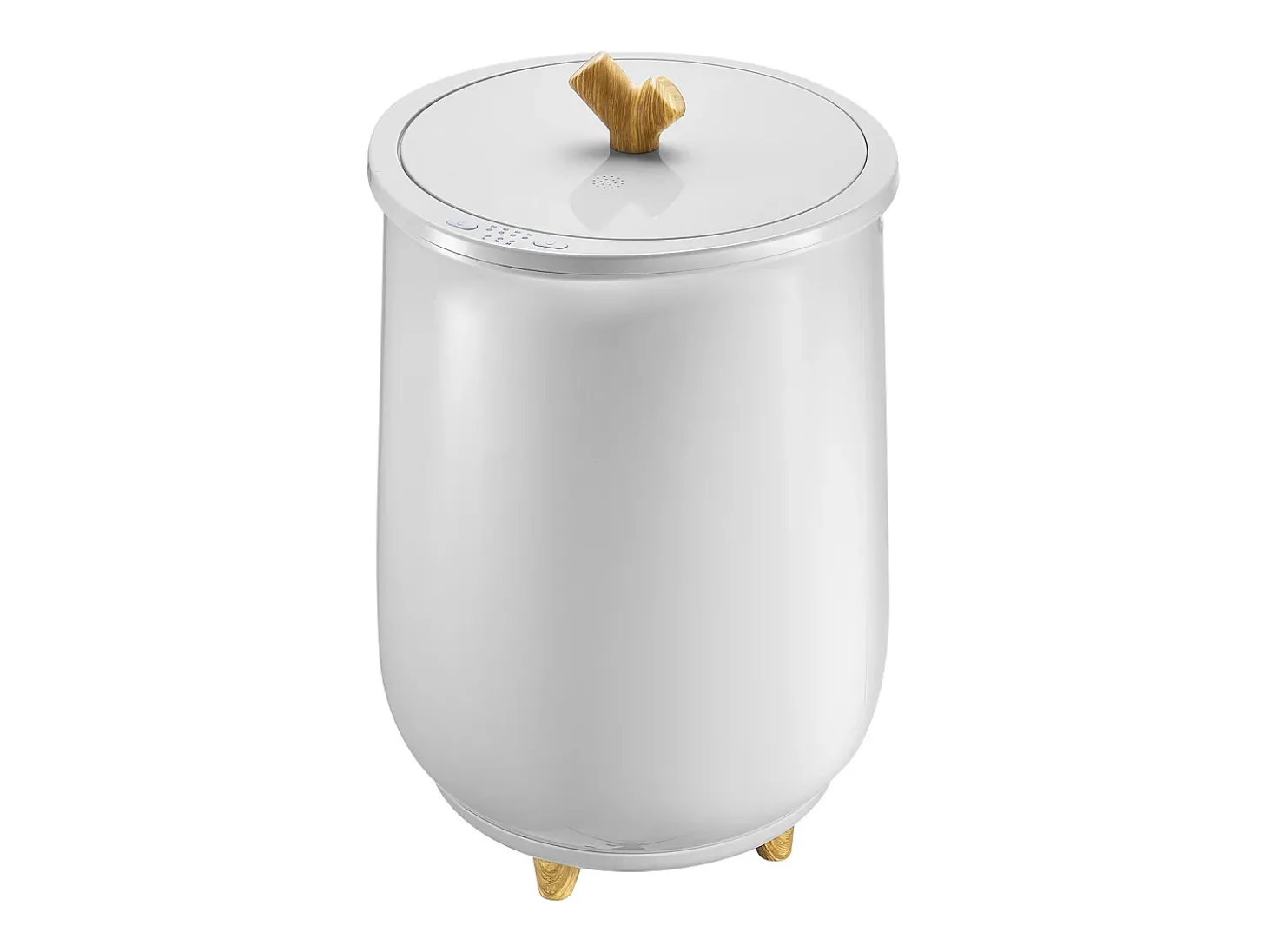 Aquecedor de Toalhas 20 L SucceBuy, Balde Secador de Toalhas para Banheiro, com Regulação de Temperatura, Timer 20/40/60/90 min e Indicador LED