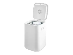 Aquecedor de Toalhas 20 L SucceBuy, Balde Secador de Toalhas para Banheiro, com Tela LED, Regulação de Temperatura, Timer e Trava de Segurança