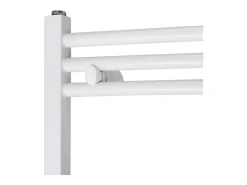 Aquecedor toalhas banheiro curvo 600 x 1160 mm conector lateral e centro