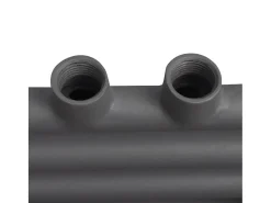 Aquecedor toalhas casa de banho liso 500 x 764 mm cinza