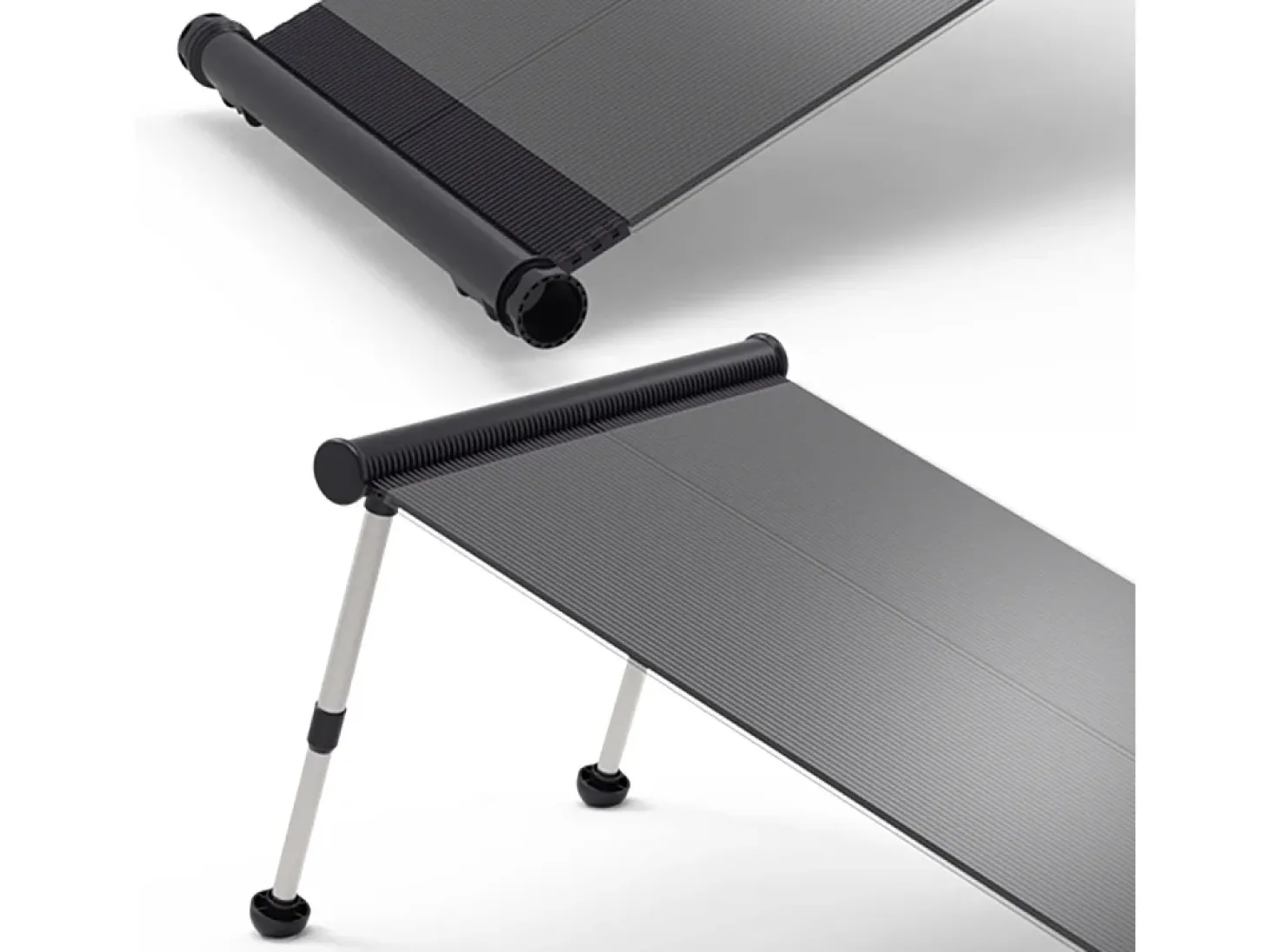 Aquecimento solar preto 61x107x30