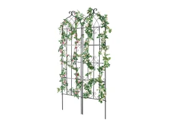 Arame de Jardim SucceBuy em Metal, Lote de 2, 180 x 51 cm, Suporte para Plantas Trepadeiras, Anticorrosivo