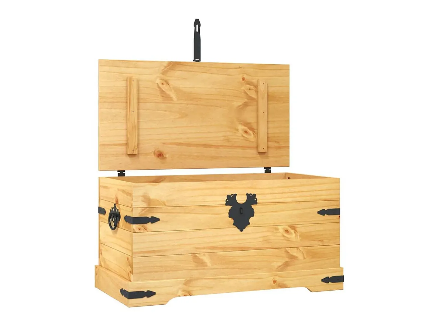 Arca de arrumação Corona Range em pinho mexicano 91x49,5x47 cm
