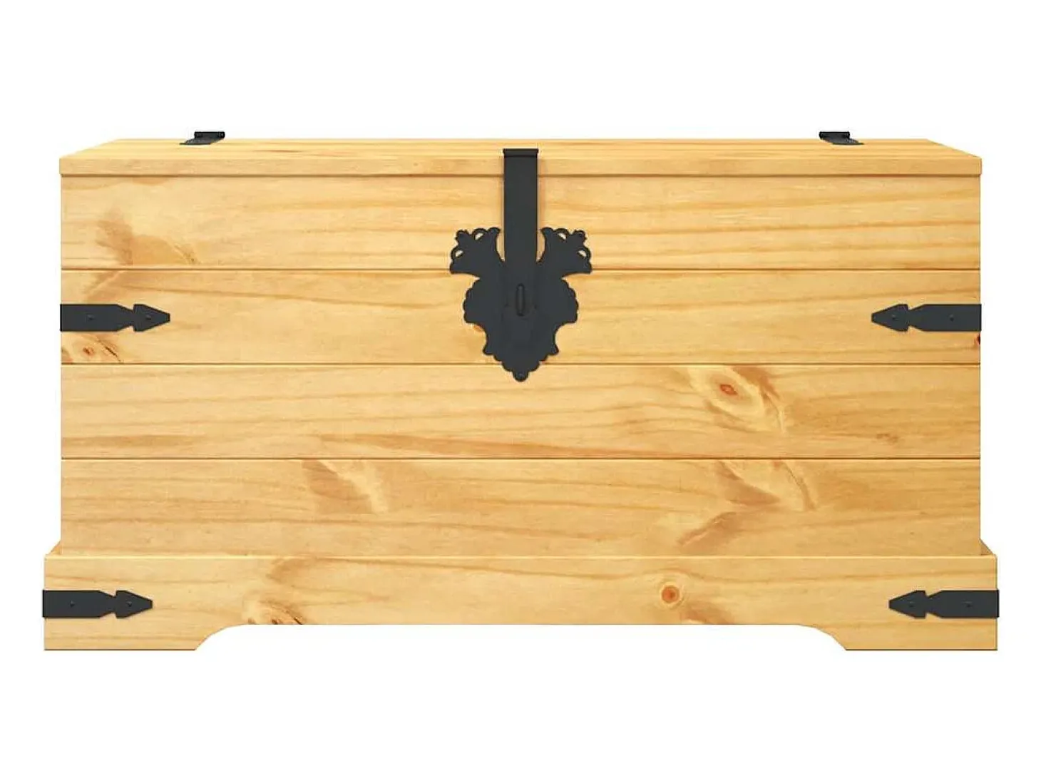 Arca de arrumação Corona Range em pinho mexicano 91x49,5x47 cm