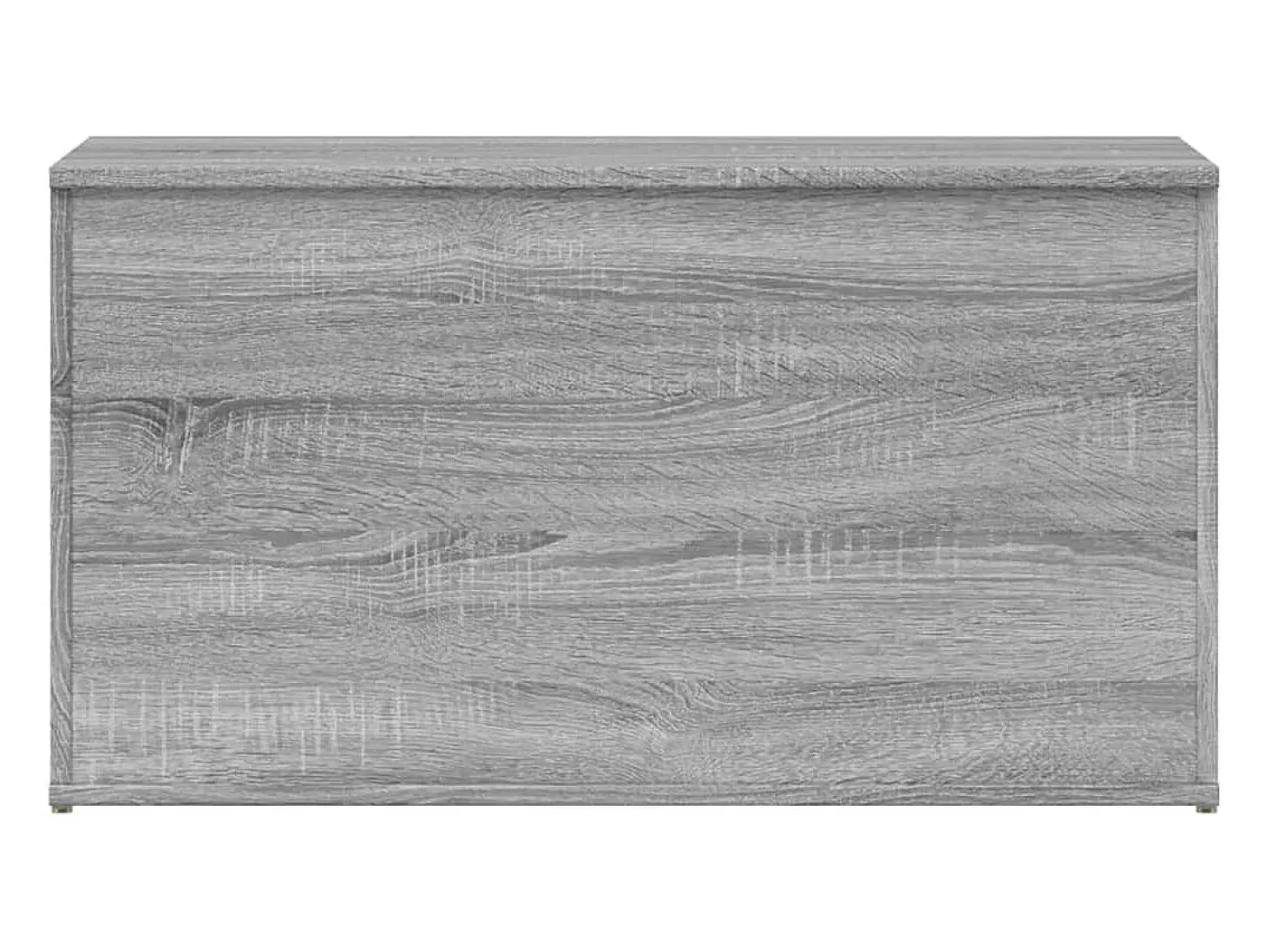 Arca de arrumação 84x42x46 cm derivados madeira cinzento sonoma
