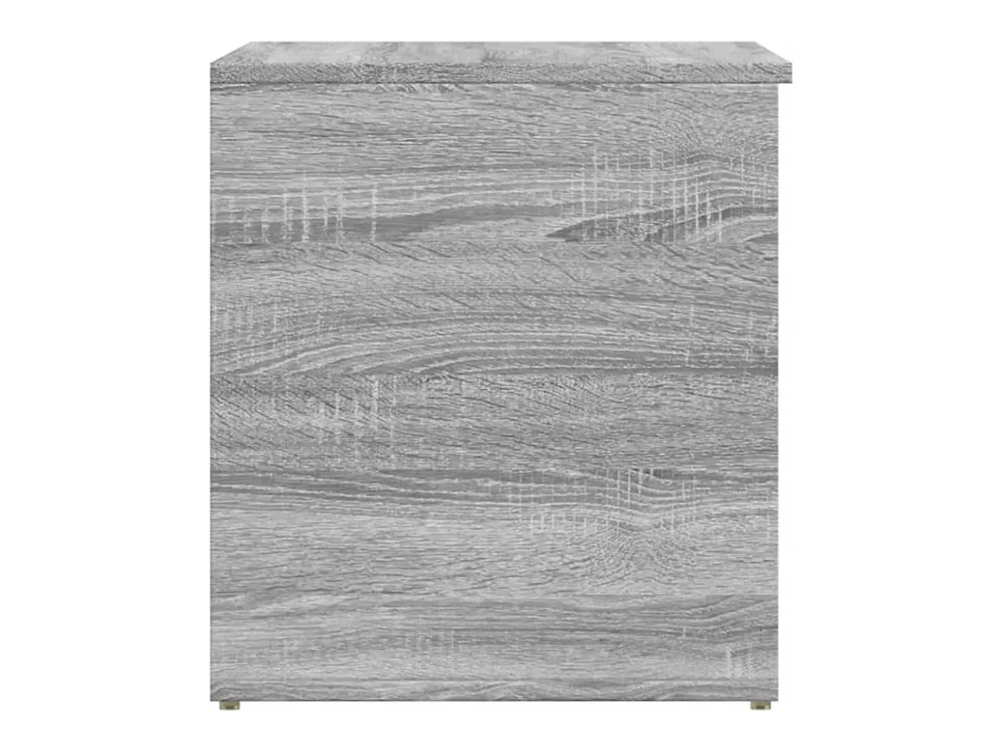 Arca de arrumação 84x42x46 cm derivados madeira cinzento sonoma