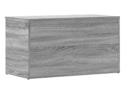 Arca de arrumação 84x42x46 cm derivados madeira cinzento sonoma