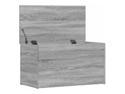 Arca de arrumação 84x42x46 cm derivados madeira cinzento sonoma