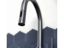 Architek Misturadora de lavatório com chuveiro extraível cobre escovado Essebagno