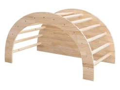 Arco evolutivo de aprendizagem Montessori em contraplacado de pinho