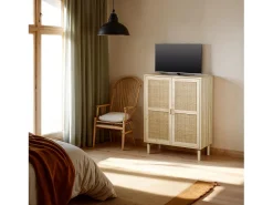 Armario bajo Made Pino - Rattan