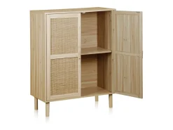 Armario bajo Made Pino - Rattan