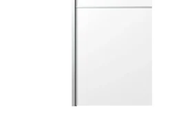 Armário Acerno de 2 portas, Móveis de quarto, Armário, Armário, 243x64 h202 cm, Branco