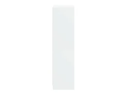 Armário alto c/ portas 68x37x142 cm derivados de madeira branco