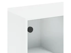 Armário alto c/ portas 68x37x142 cm derivados de madeira branco