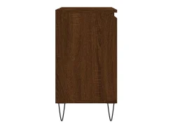 Armário casa banho 58x33x60 cm deriv. madeira carvalho castanho