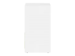 Armário casa de banho 60x33x61 cm contrapl. branco brilhante