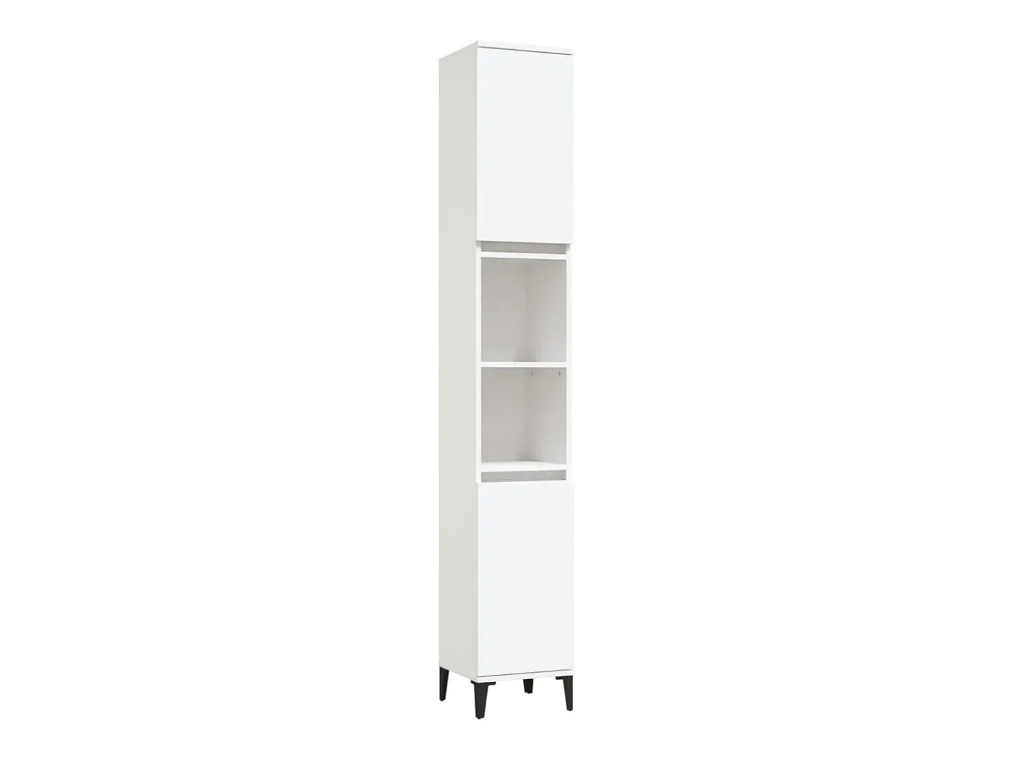 Armário casa de banho 30x30x190 cm derivados de madeira branco