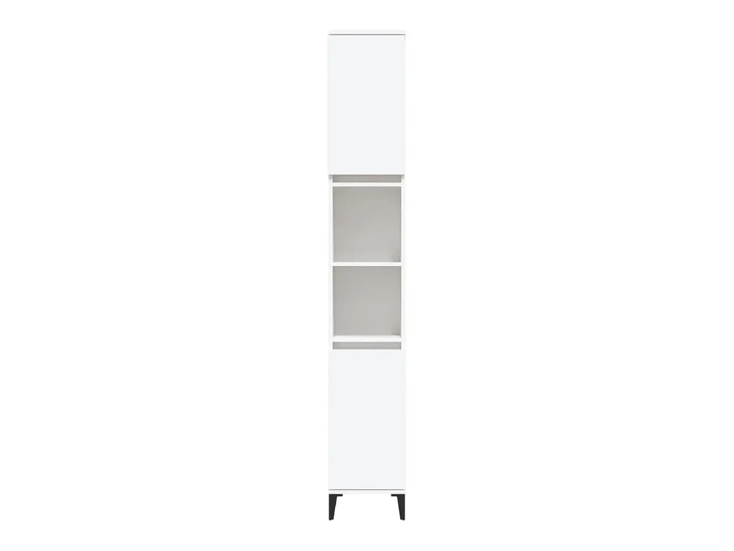 Armário casa de banho 30x30x190 cm derivados de madeira branco