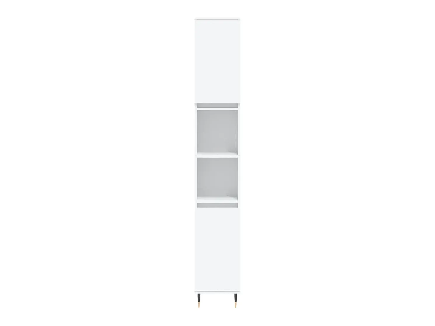 Armário casa de banho 30x30x190 cm derivados de madeira branco