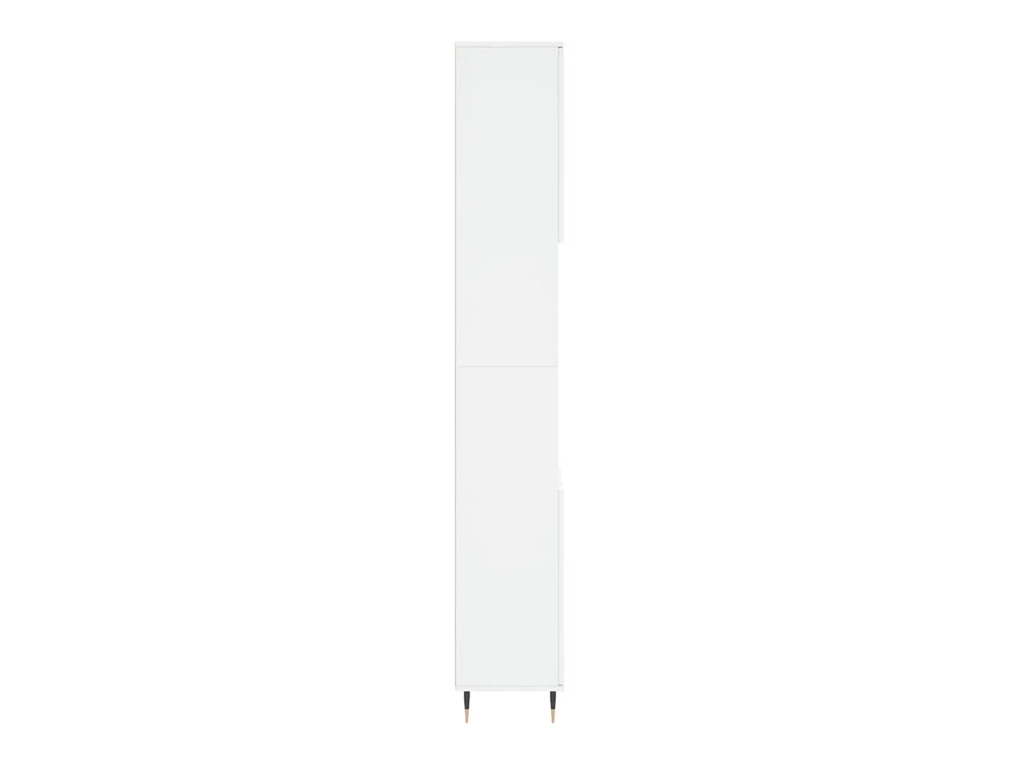 Armário casa de banho 30x30x190 cm derivados de madeira branco