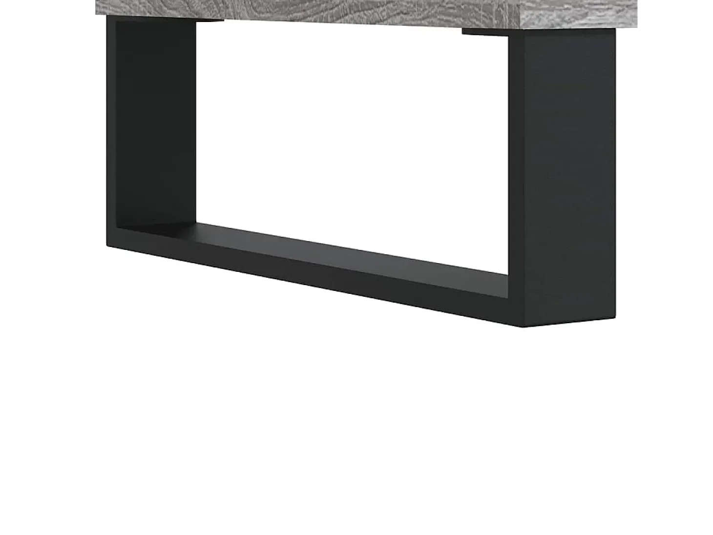 Armário casa de banho 58x33x60cm derivados madeira cinza sonoma