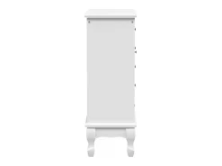 Armário com 5 gavetas 2 prateleiras branco