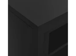 Armário com porta deslizante aço 90x40x90 cm antracite