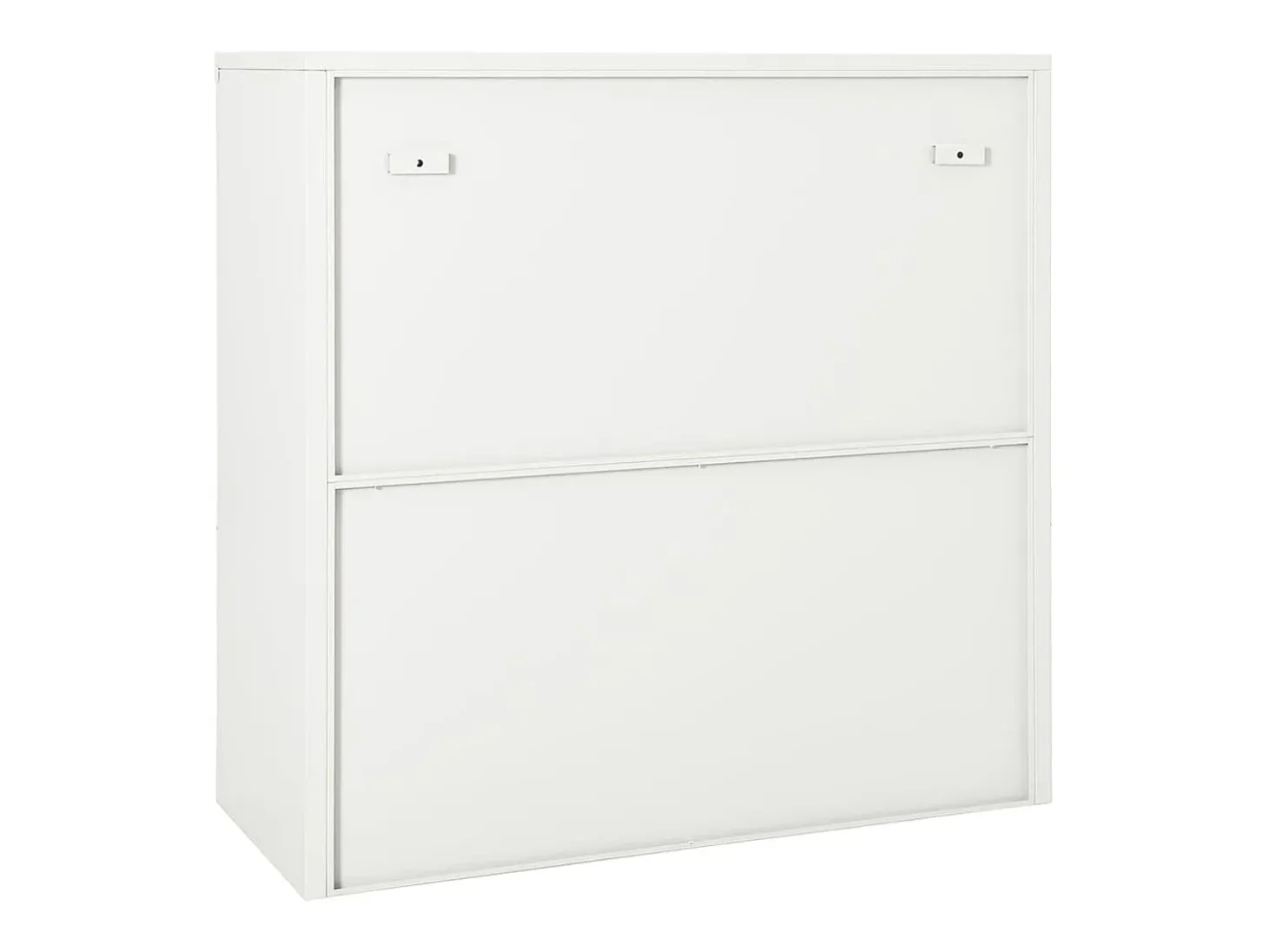 Armário com porta deslizante aço 90x40x90 cm branco