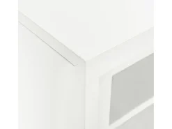Armário com porta deslizante aço 90x40x90 cm branco