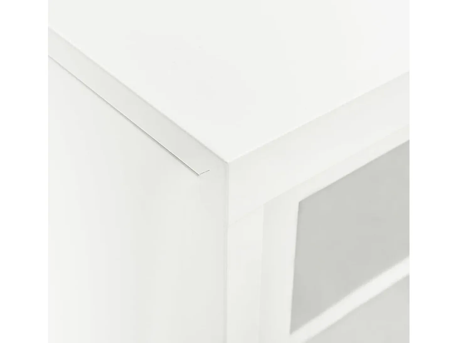 Armário com porta deslizante aço 90x40x90 cm branco