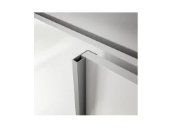 Armário com portas de correr em aglomerado branco 200x150x60cm
