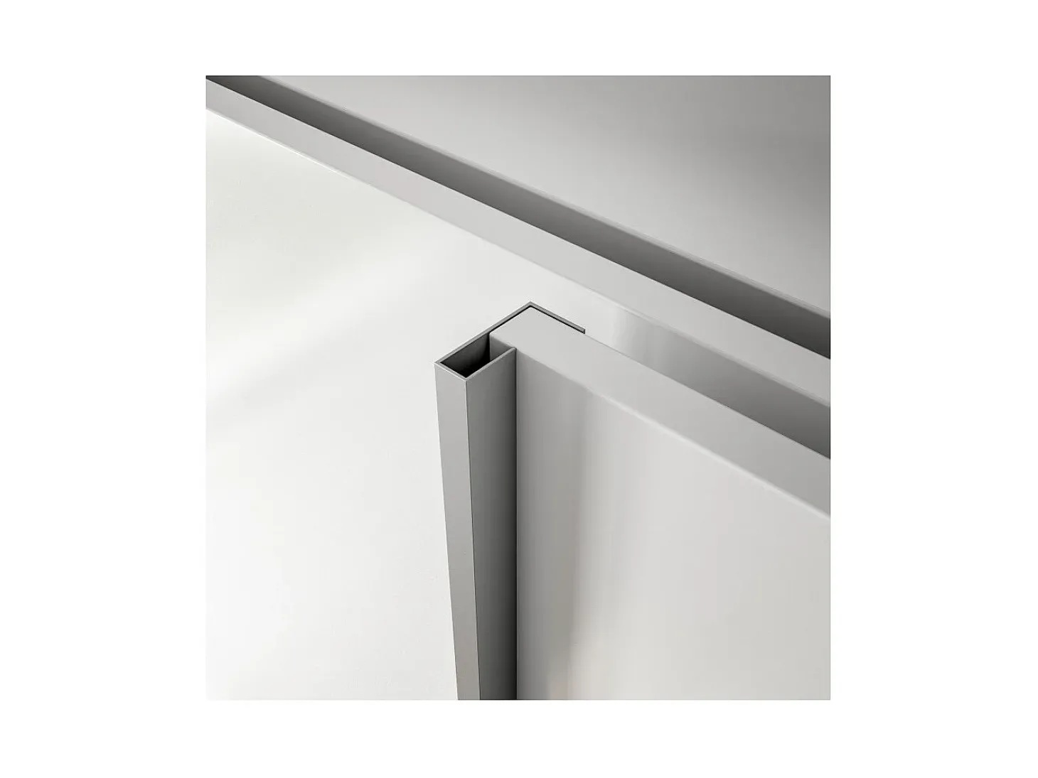 Armário com portas de correr em aglomerado branco 200x150x60cm