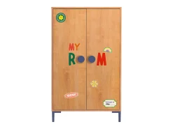 Armário de 2 portas cor carvalho meu quarto.