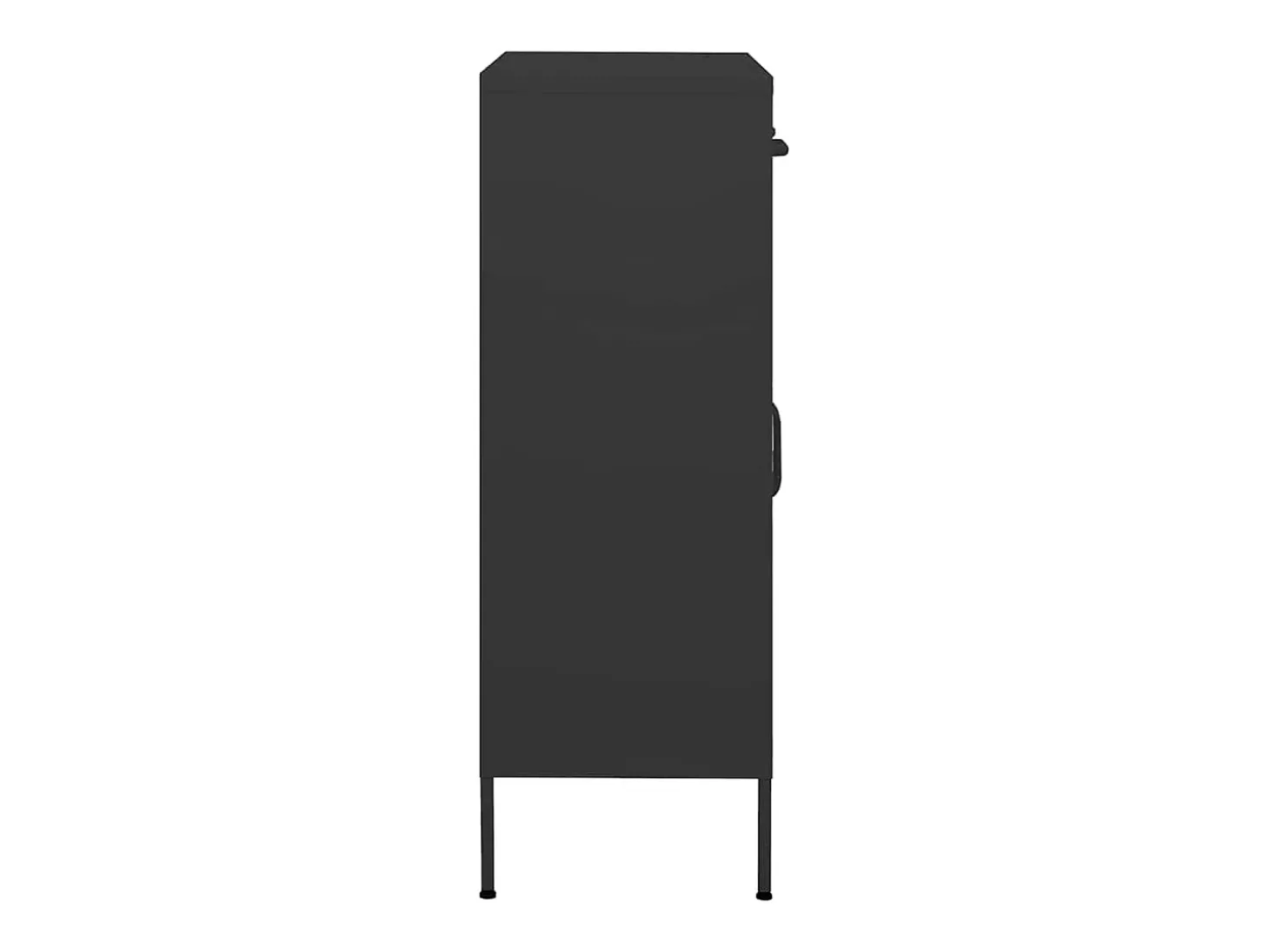 Armário de arrumação aço 80x35x101,5 cm antracite