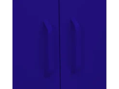 Armário de arrumação aço 80x35x101,5 cm azul-marinho