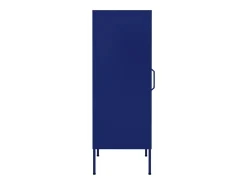 Armário de arrumação aço 42,5x35x101,5 cm azul-marinho