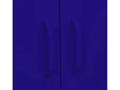 Armário de arrumação aço 80x35x101,5 cm azul-marinho