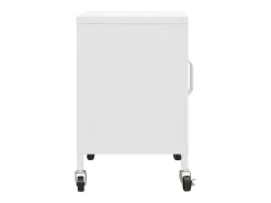 Armário de arrumação aço 60x35x56 cm branco