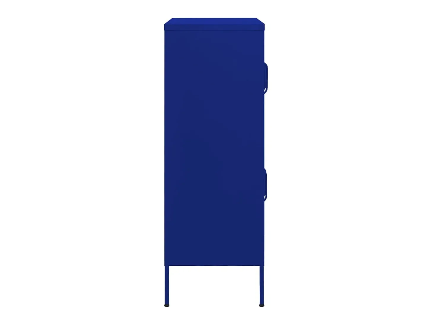 Armário de arrumação aço 80x35x101,5 cm azul-marinho