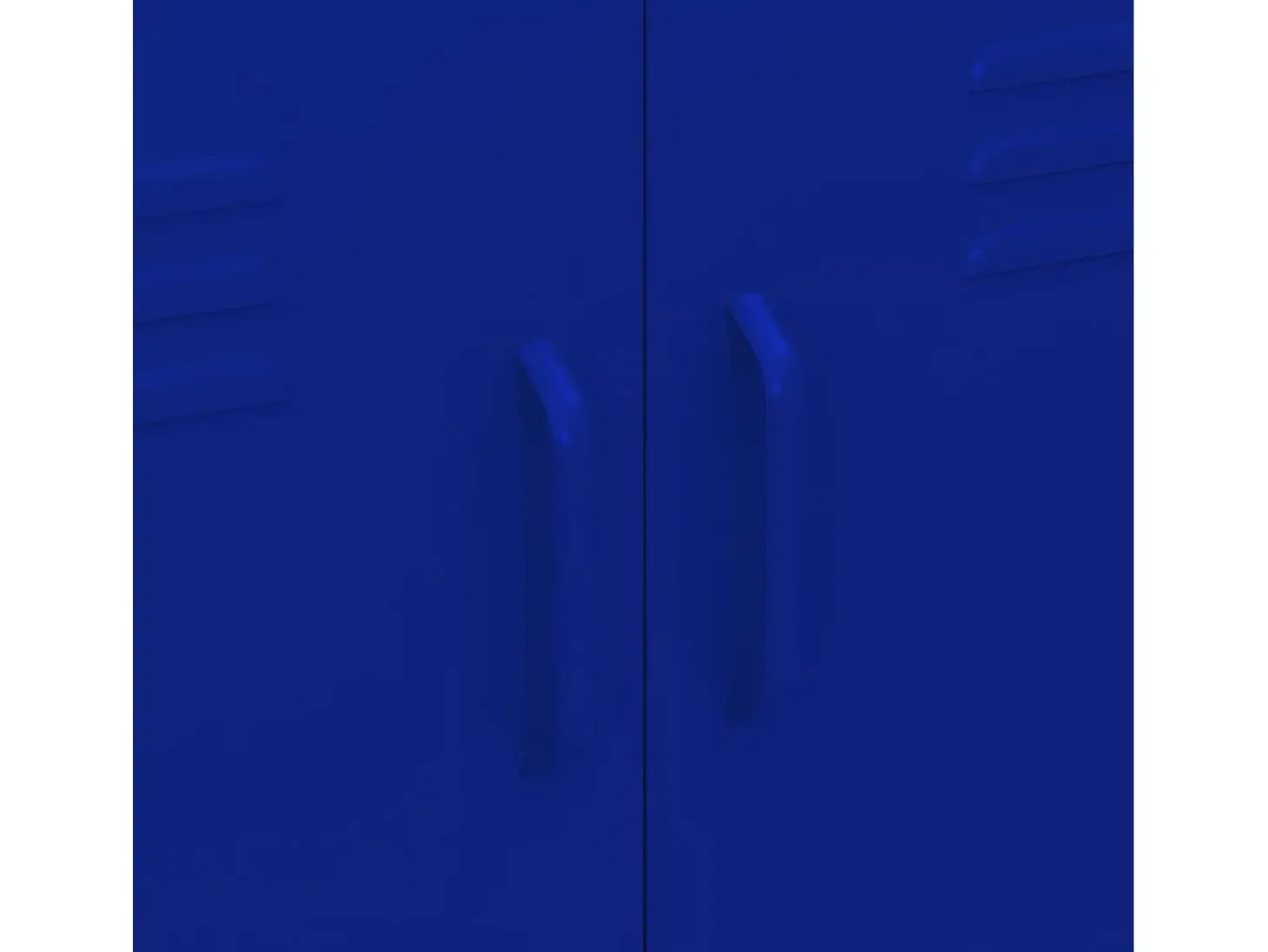 Armário de arrumação aço 80x35x101,5 cm azul-marinho