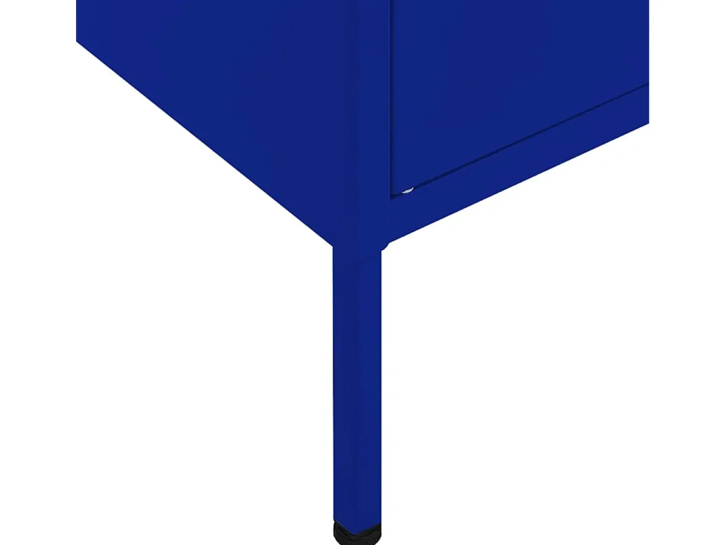 Armário de arrumação aço 80x35x101,5 cm azul-marinho