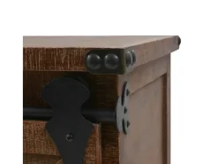 Armário de arrumação madeira de abeto 64x33,5x75 cm castanho