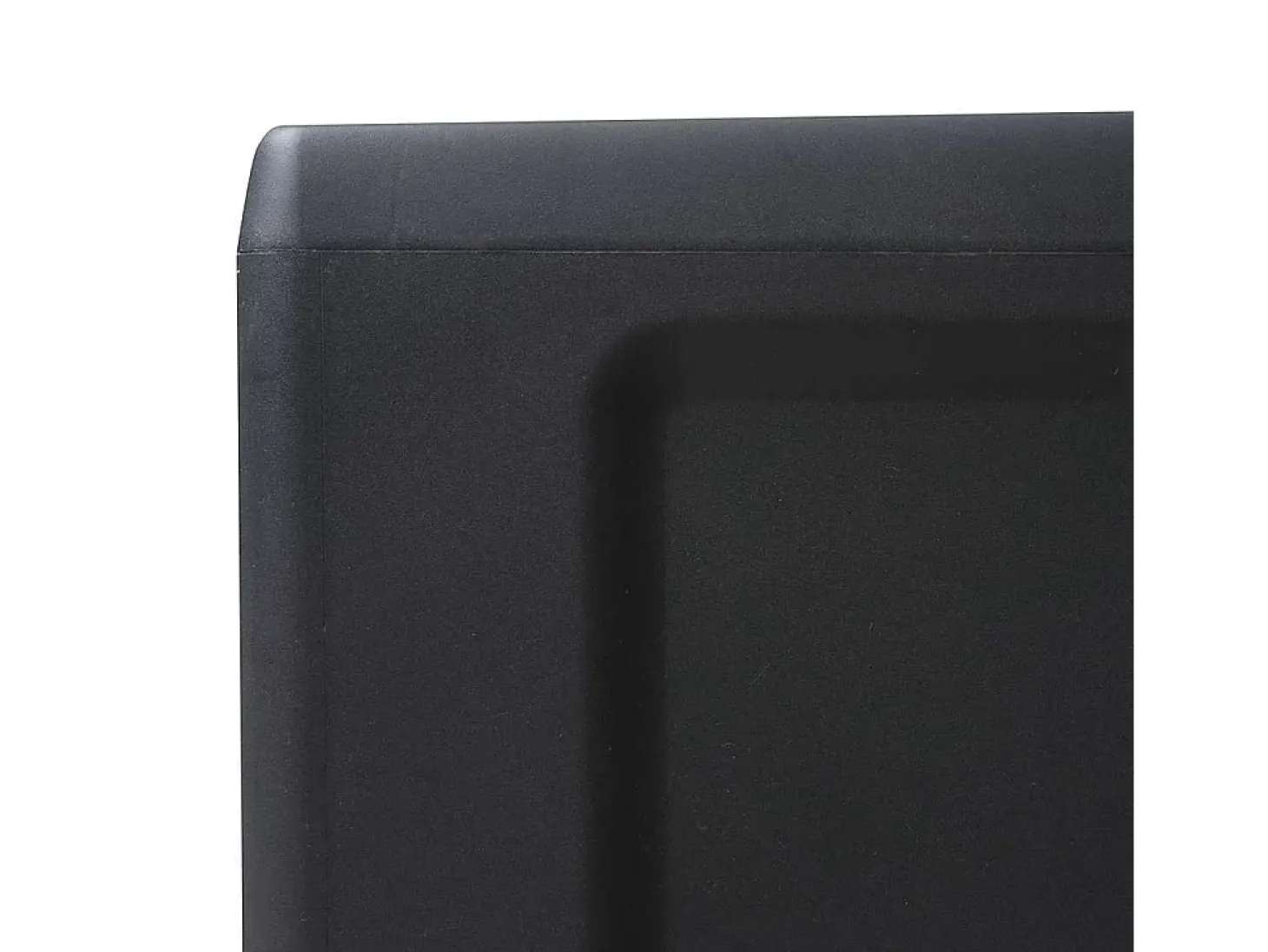 Armário de arrumação para jardim com 3 prateleiras preto