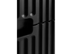 Armário de banheiro, preto, 35 x 136 x 27 cm
