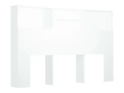 Armário de cabeceira 160x19x103,5 cm branco