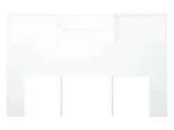 Armário de cabeceira 160x19x103,5 cm branco