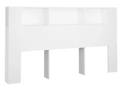 Armário de cabeceira 180x18,5x104,5 cm branco
