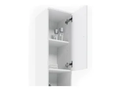 Armário de casa de banho branco 30x30x190 fynn