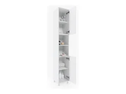 Armário de casa de banho branco 30x30x190 fynn